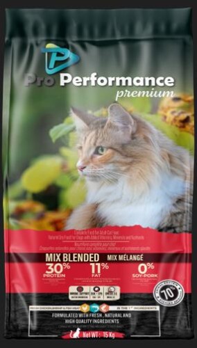 Pro Performance Premium Blended Mix Tavuk Biftek Karidesli Yetişkin Kedi Maması 15 kg - 1
