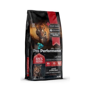 Pro Performance Ultra Premium Kuzulu ve Somonlu Kısırlaştırılmış Yetişkin Kedi Maması 15 kg - Properformance