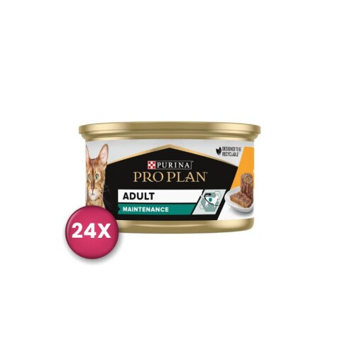 Pro Plan Tavuk Etli Yetişkin Kedi Konservesi 85 gr X 24 Adet - 1