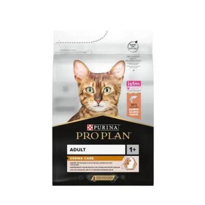 Pro Plan Derma Plus (Elegant Adult) Tüy Yumağı Kontrolü Somonlu Kedi Maması 3 kg - 1