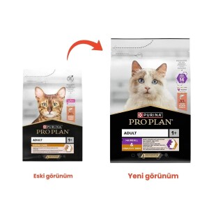 Pro Plan Hairball Tüy Yumağı Kontrolü Somonlu Kedi Maması 3 kg - Pro Plan