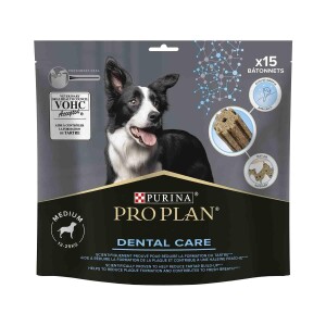 Pro Plan Dental Care Diş Sağlığı Destekleyici Orta Irk Yetişkin Köpek Ödülü 15'li 345 gr - Pro Plan
