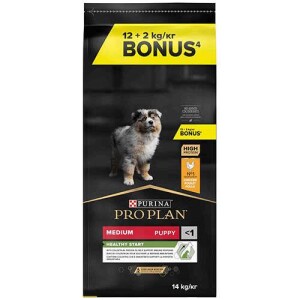Pro Plan Puppy Tavuklu Yavru Köpek Maması 12 kg + 2 kg Hediyeli - Pro Plan