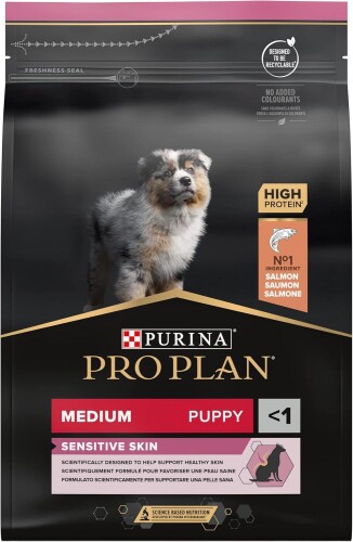 Pro Plan Puppy Sensitive Somonlu Hassas Yavru Köpek Maması 3 kg - 1