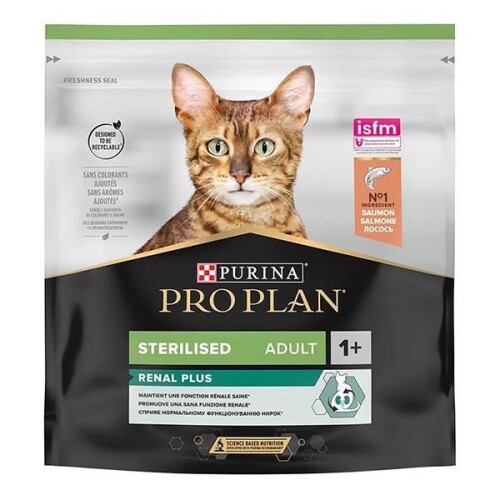 Pro Plan Sterilised Kısırlaştırılmış Kediler İçin Somonlu Kedi Maması 400 gr - 1