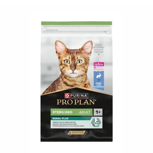 Pro Plan Tavşan Etli Kısırlaştırılmış Yetişkin Kedi Maması 10 kg - 1