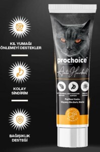 ProChoice Anti Hairball Kediler İçin Malt Macun 25 ml - Prochoice