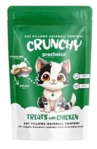 Prochoice Crunchy Tüy Yumağı Kontrolü için Tavuklu Kedi Ödül Maması 60 gr - Prochoice