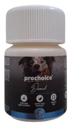 Prochoice Dermal Deri ve Tüy Sağlığı Destekleyici Köpek Gıda Takviyesi 75 Tablet - 1