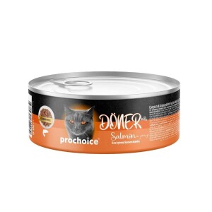 Prochoice Döner Bites Sos İçinde Somon Balıklı Yetişkin Kedi Konservesi 70 Gr - Prochoice