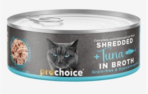Prochoice Özel Sos İçerisinde Tiftiklenmiş Taze Ton Balıklı Yetişkin Kedi Konservesi 70 gr - 1