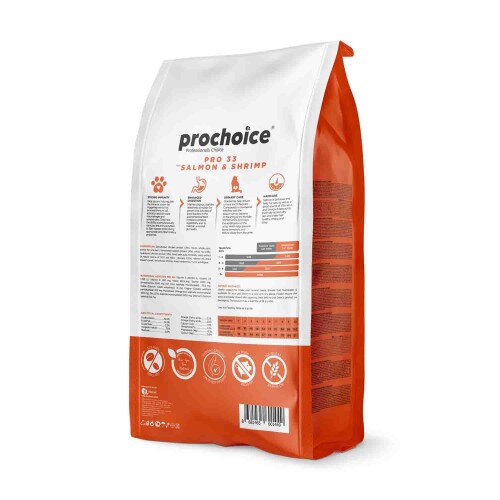 ProChoice Pro 33 Sterilised Somonlu ve Karidesli Kısırlaştırılmış Yetişkin Kedi Maması 2 kg - 2