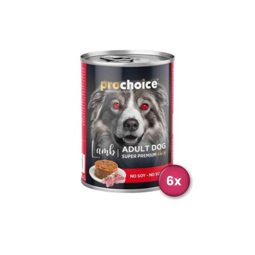 Prochoice Kuzulu Yetişkin Köpek Konservesi 400 gr X 6 Adet - 1