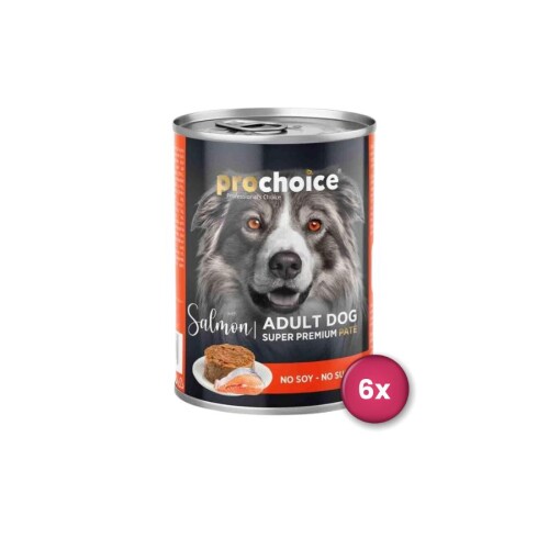 Prochoice Somonlu Tahılsız Yetişkin Köpek Konservesi 400 gr X 6 Adet - 1