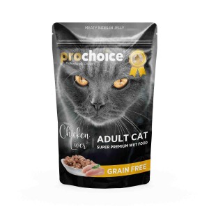 ProChoice Tavuklu Ciğerli Yetişkin Kedi Maması 85 gr - 1
