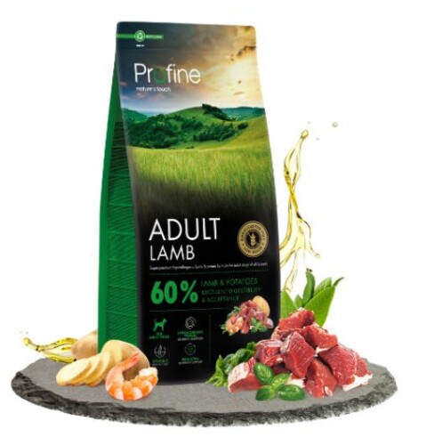 Profine Glutensiz Kuzulu Yetişkin Köpek Maması 12 kg - 1