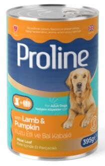 Proline Kuzu etli Balkabaklı Pate Ezme Yetişkin Köpek Maması 400 gr - 1