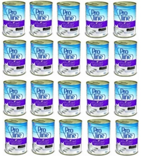 Proline Soslu Ciğerli Konserve Yetişkin Kedi Maması 415 gr X 20 Adet - 1