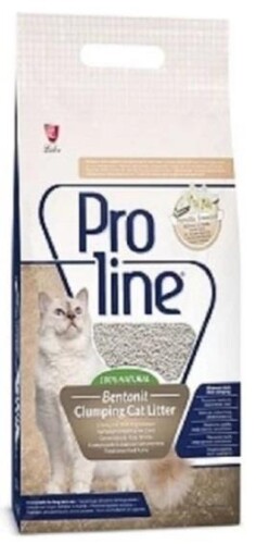 Proline Vanilya Kokulu İnce Topaklaşan Bentonit Kedi Kumu 5 lt - 1