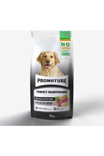 Pronature Hypo-Allergenic Kuzu Etli Enginarlı ve Patatesli Tahılsız Yetişkin Köpek Maması 10+ 2Kg kg - 1