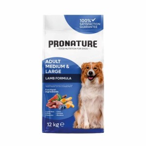 Pronature Kuzu Etli Pirinçli Yetişkin Köpek Maması 10 Kg + 2 Kg Bonus Paket - Pronature