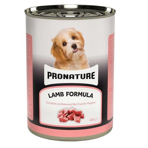 Pronature Kuzu Etli Yavru Köpek Konservesi 400gr - 1
