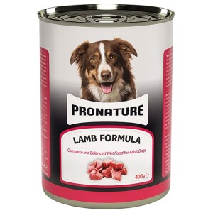 Pronature Ezme Kuzulu Yetişkin Köpek Konservesi 400 Gr - Pronature