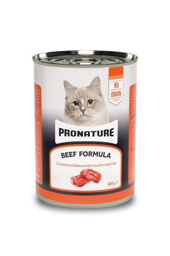 Pronature Ezme Sığır Etli Tahılsız Kedi Konservesi 400 gr - 1