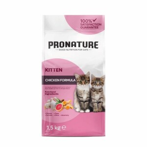 Pronature Tavuklu ve Pirinçli Yavru Kedi Maması 10 kg - Pronature