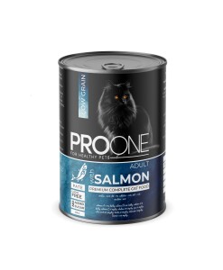 Proone Somonlu Yetişkin Kedi Konservesi 415 Gr - Proone