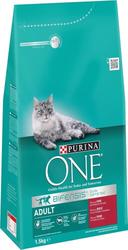 Purina One Sığır Etli Yetişkin Kedi Maması 1,5 kg - 1