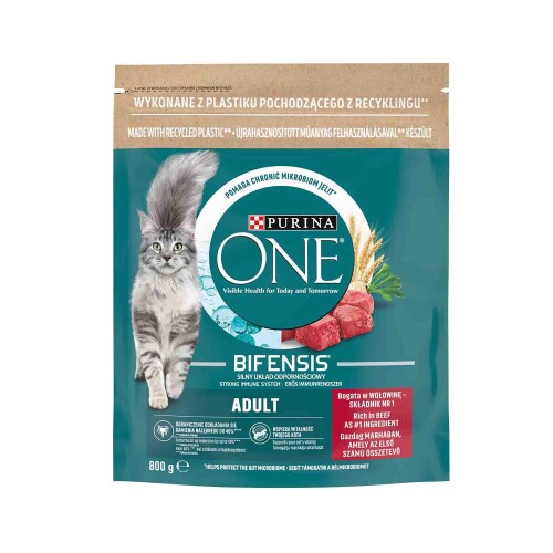 Purina One Sığır Etli Yetişkin Kedi Maması 800 gr - 1