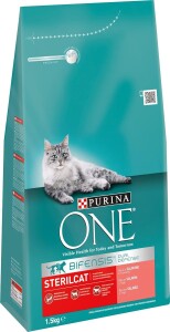 Purina One Somonlu Kısırlaştırılmış Kedi Maması 1,5 kg - Purina One