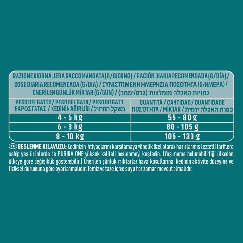 Purina One Somonlu Kısırlaştırılmış Kedi Maması 800 gr - 3