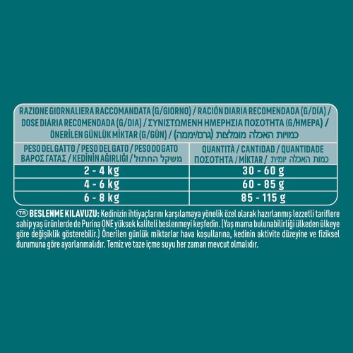 Purina One Tavuklu Yetişkin Kedi Maması 800 gr - 3