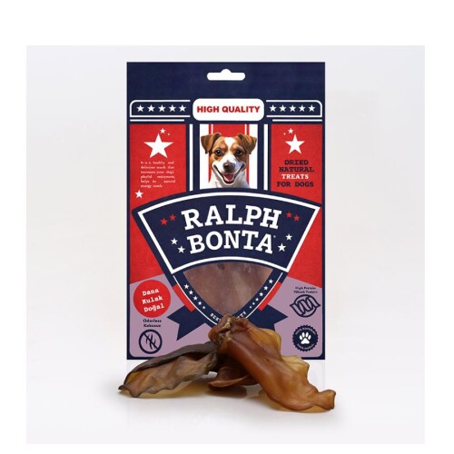 Ralph Bonta Kurutulmuş Dana Kulak Doğal 100 Gr - 1