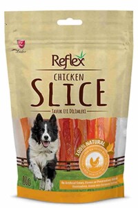 Reflex Chicken Yumuşak Tavuk Dilimli Köpek Ödülü 80 gr - Reflex