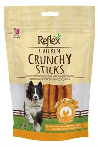 Reflex Crunchy Sticks Tavuklu Çıtır Köpek Ödül Çubukları 80 gr - Reflex