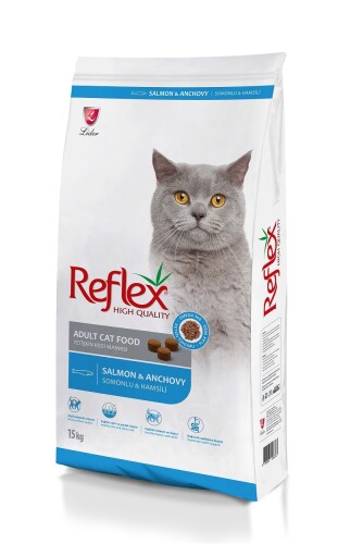 Reflex Hamsili Yetişkin Kedi Maması 15 kg - 1