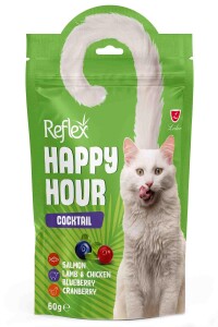 Reflex Happy Hour Cocktail Somonlu Kuzulu Kedi Ödülü 60 gr - Reflex