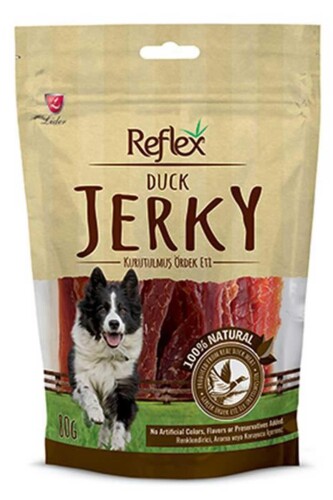 Reflex Kurutulmuş Ördekli Fileto Köpek Ödül Maması 80 gr - 1