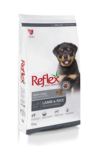 Reflex Kuzu Etli ve Pirinçli Yavru Köpek Maması 15 kg - 1