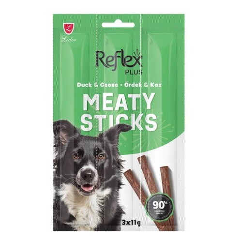Reflex Ördek ve Kaz Etli Köpek Ödül Çubuğu 11 Gr 3 Adet - 1