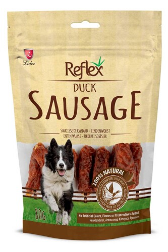 Reflex Ördekli Sosis Köpek Ödül Maması 80 gr - 1