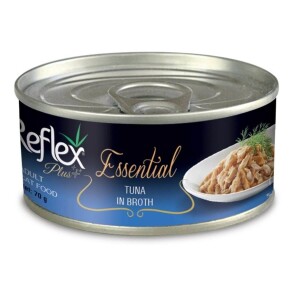 Reflex Plus Essential Gravy Atlantik Ton Balığı Kedi Konservesi 70 gr - Reflex Plus