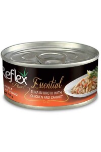 Reflex Plus Essential Ton Tavuk ve Havuc Kedi Konservesi 70 gr - Reflex Plus
