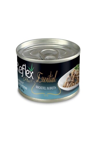 Reflex Plus Et Suyu İçinde Uskumrulu Yaş Kedi Maması 70 gr - 1