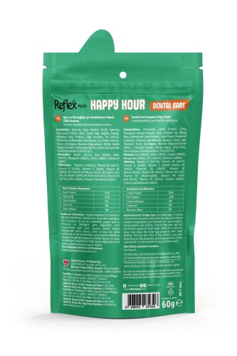Reflex Plus Happy Hour Ağız ve Diş Sağlığı Destekleyici Köpek Ödül Maması 60 gr - 2