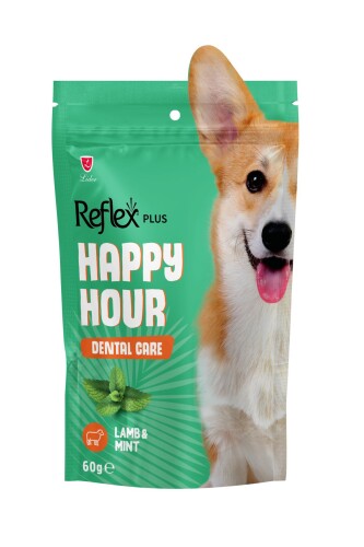 Reflex Plus Happy Hour Ağız ve Diş Sağlığı Destekleyici Köpek Ödül Maması 60 gr - 1