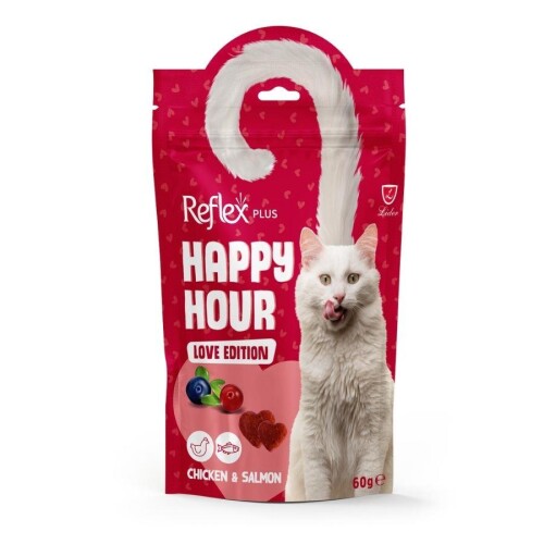 Reflex Plus Happy Hour Love Edition Kedi Ödül Maması 60 Gr - 1